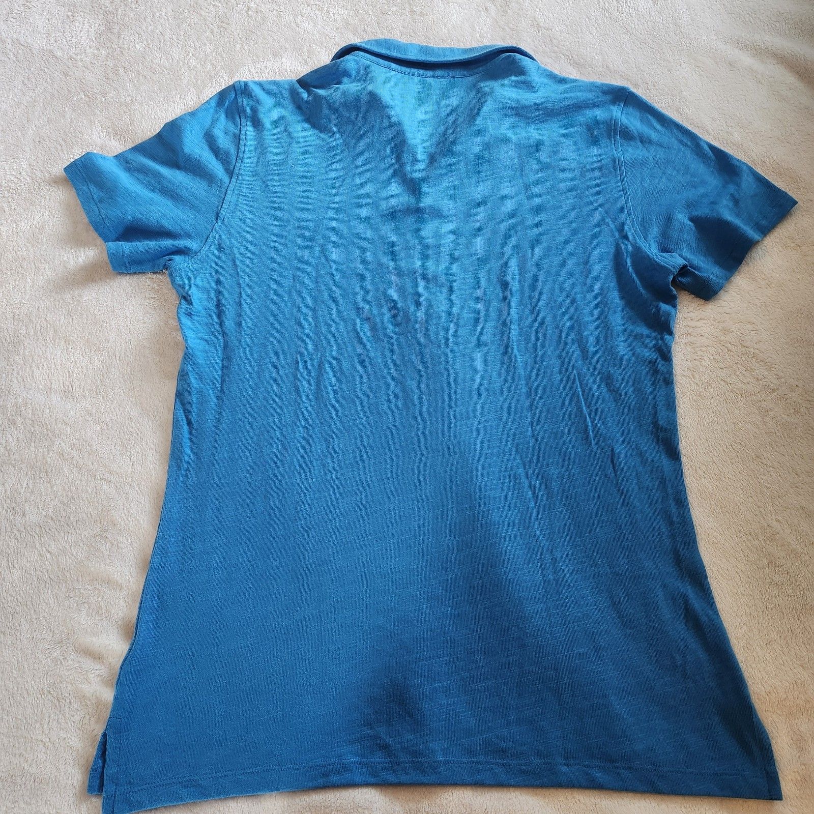 G/Fore Men’s Clubhouse Slub Cotton Golf Polo Shirt - Cerul Blue - Size Xl - Euc — image 2 of 8